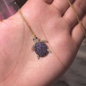 Baby turtle necklace